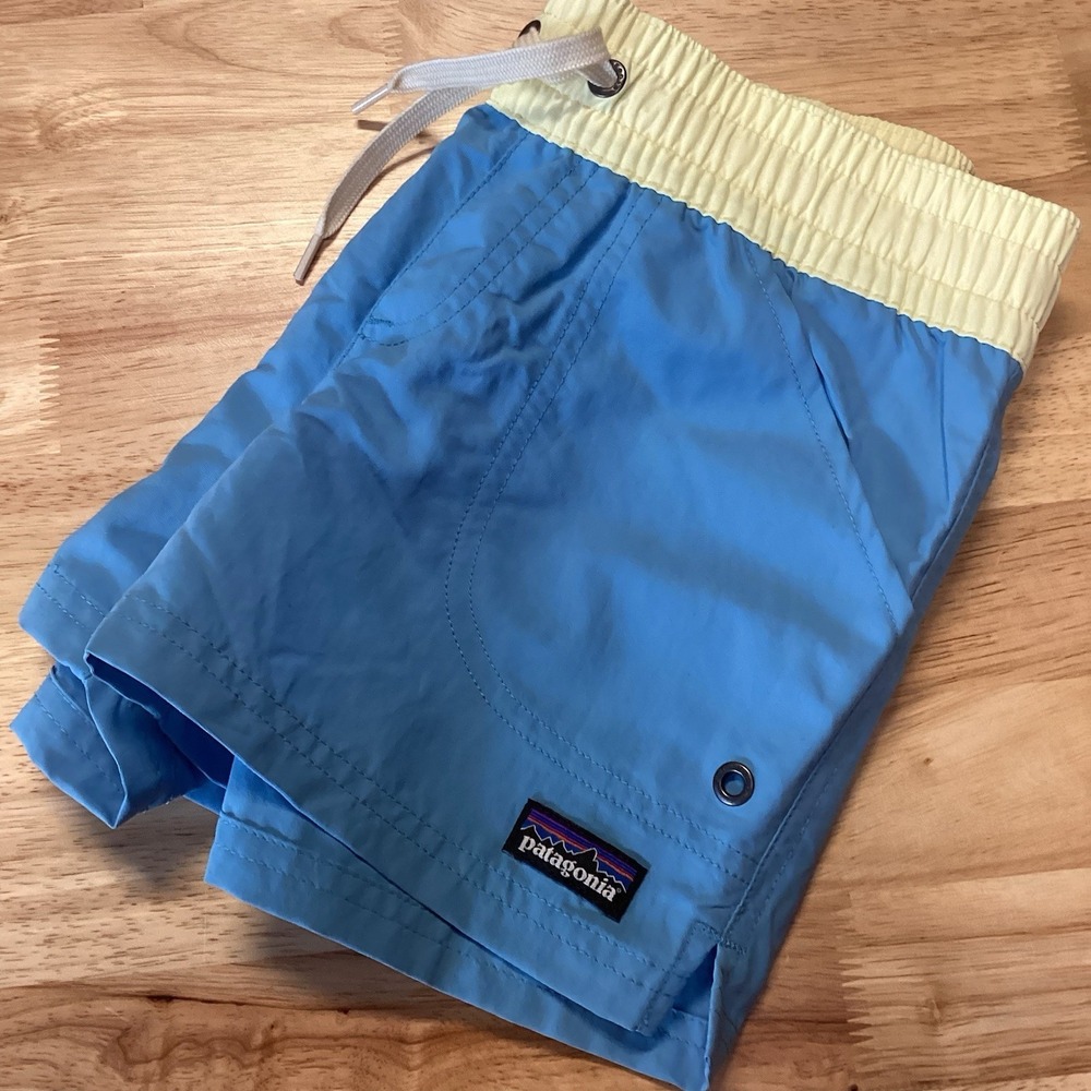 NEW! Patagonia Costa‎ Rica 3in Baggies Shorts Girl's Size Medium (10)